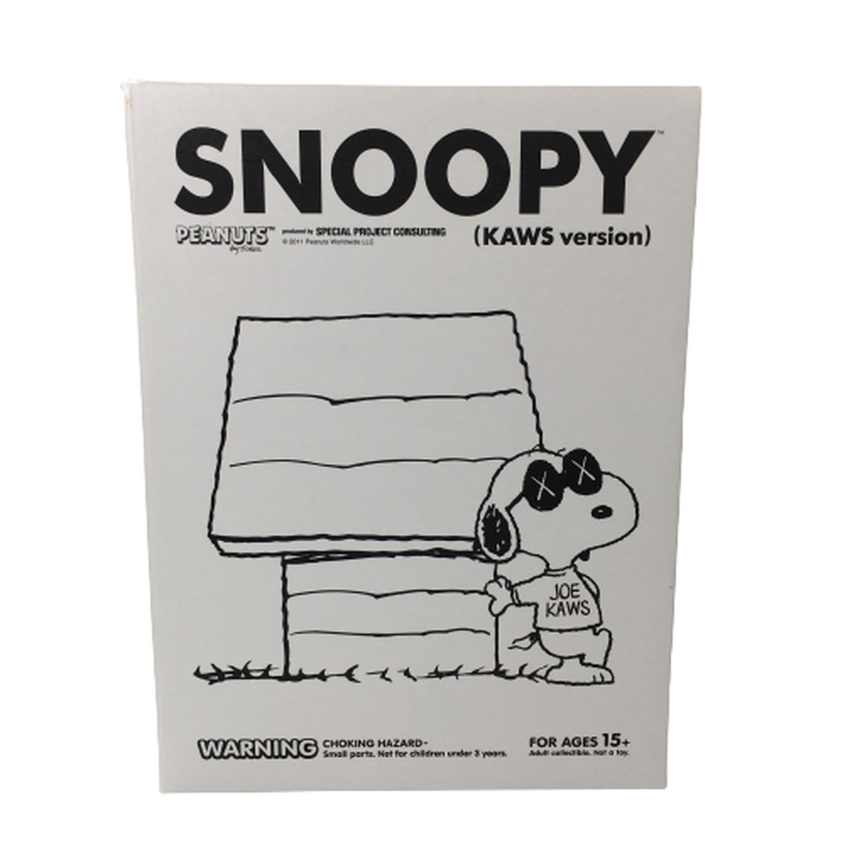 未開封】KAWS Peanuts Joe Snoopy Vinyl Figure オリジナルフェイク 