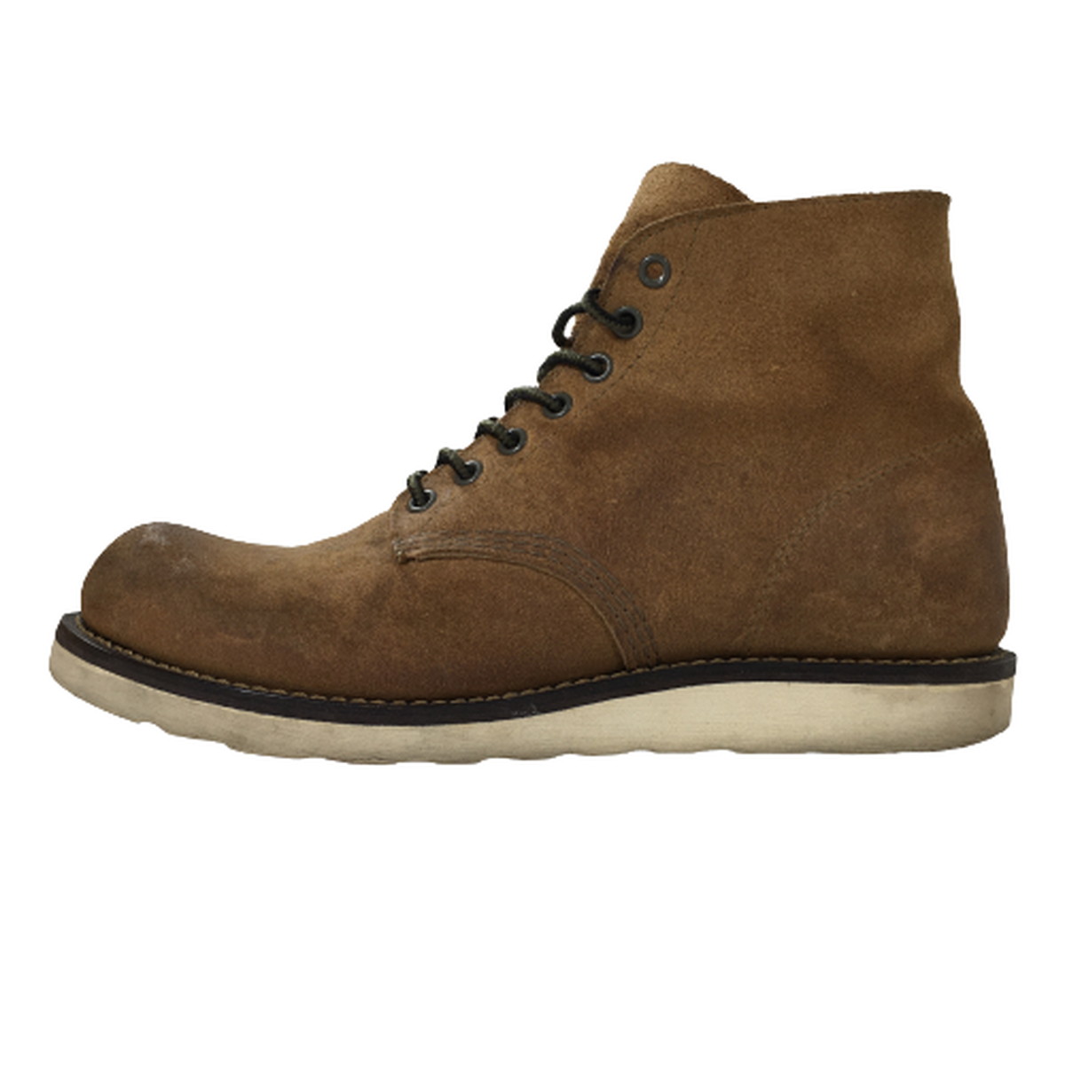 【中古】【美品】RED WING レッドウイング 8151 アイリッシュセッター スウェード スエード プレーントゥ ラウンドトゥ 27cm US 9