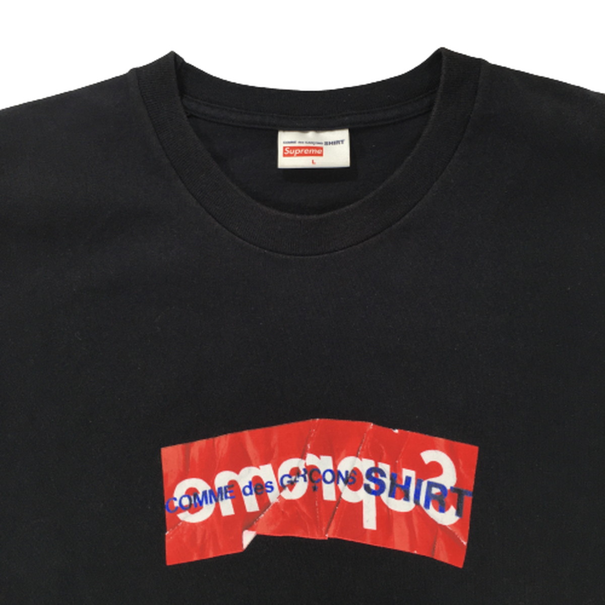 中古】Supreme シュプリーム コムデ ギャルソン Tシャツ COMME des