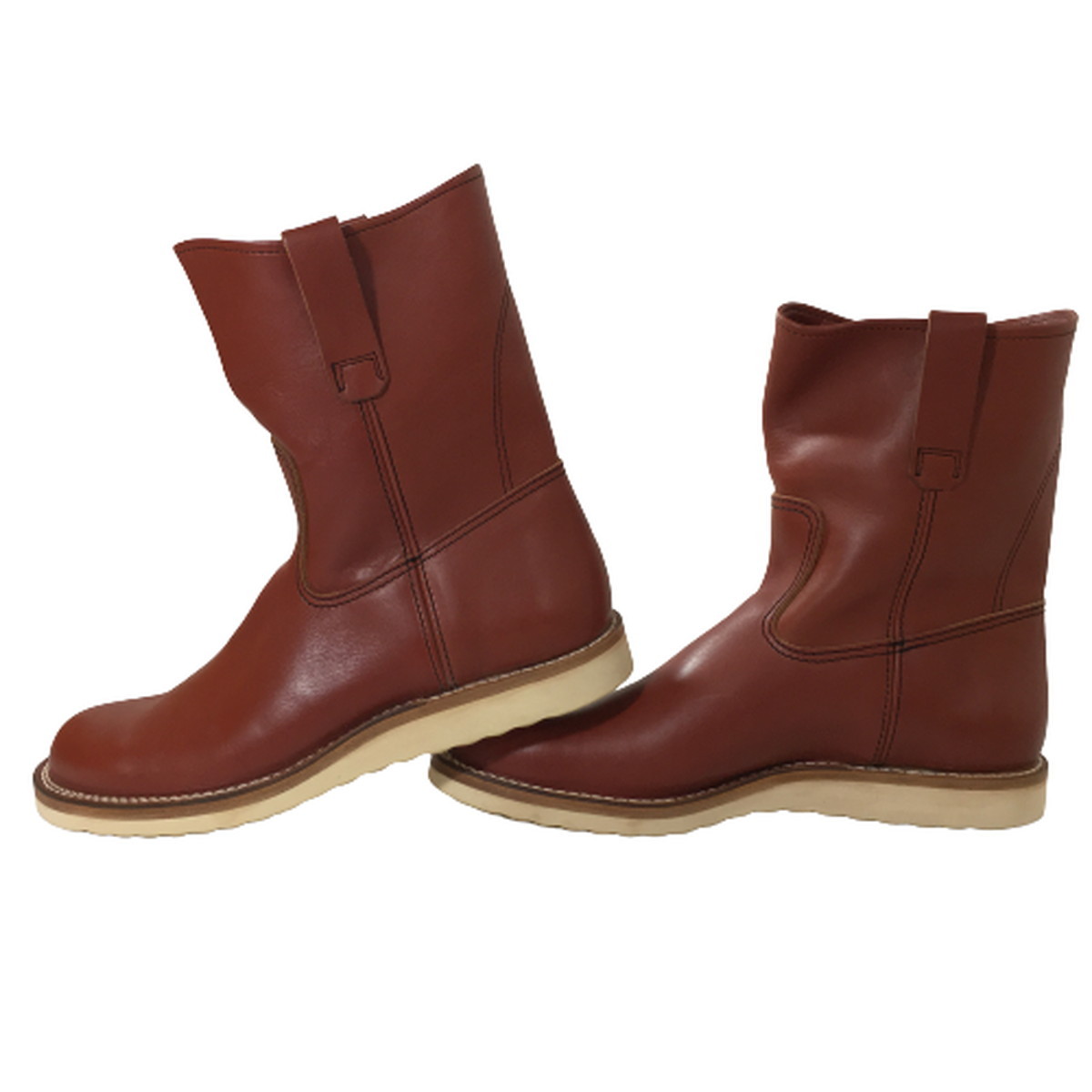 未使用品 ONE PIECE OF ROCK ワンピースオブロック ペコス ブーツ レッドウッド BOOTS RED WOOD SUNSET 赤茶  27cm US 9