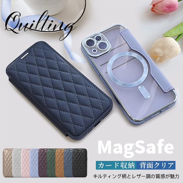 スマホケース 手帳型 iPhoneSE2 16e 15 ケース 手帳 アイフォンSE3 16 14 アイホン12 13 携帯ケース スマホ 11 iPhoneケース MagSafe対応 背面クリア | iPhone SE（第2世代）