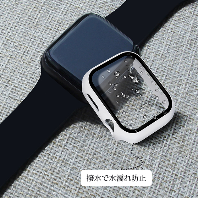 Apple Watch 9 SE カバー 45mm 防水 アップルウォッチ ケース 高級 カバー キラキラ 44mm 40mm 保護フィルム｜overpass｜19