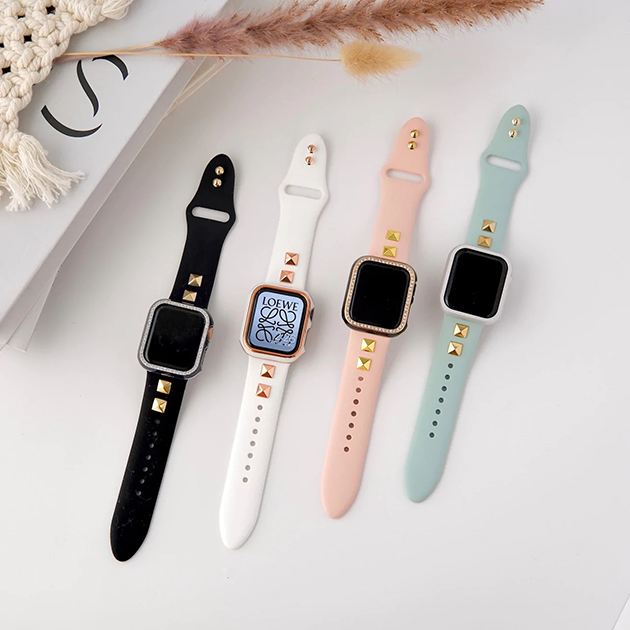 Apple Watch Series 10 バンド シリコン ベルト アップルウォッチ SE  