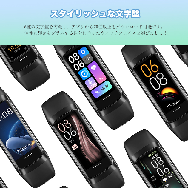 スマートウォッチ 2024最新 日本製センサー 小さめ レディース 血圧測定 体温 心拍数 血圧 女性用 GPS LINE 防水 スポーツウォッチ Android iPhone｜overpass｜15