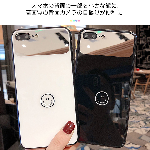 スマホケース 韓国 iPhone14 Pro SE3 15 ケース iPhone13 アイホン12 mini 携帯カバー アイフォン11 スマホ 携帯 7 8Plus ケース おしゃれ ミラー｜overpass｜04