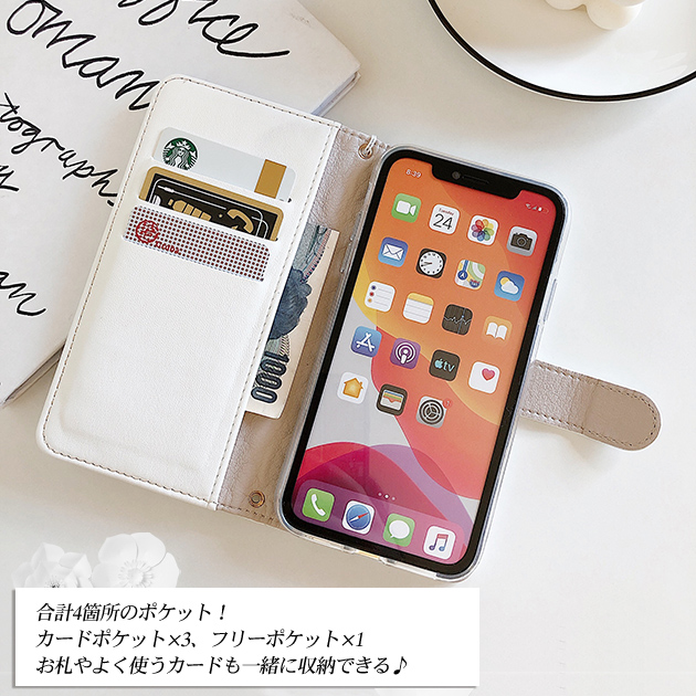 iPhone12 15 SE2 ケース 手帳型 iPhone14 スマホケース 手帳型 おしゃれ アイホン13 携帯ケース アイフォン11 スマホ 携帯 7 8 XR ケース 本革調 花柄｜overpass｜14