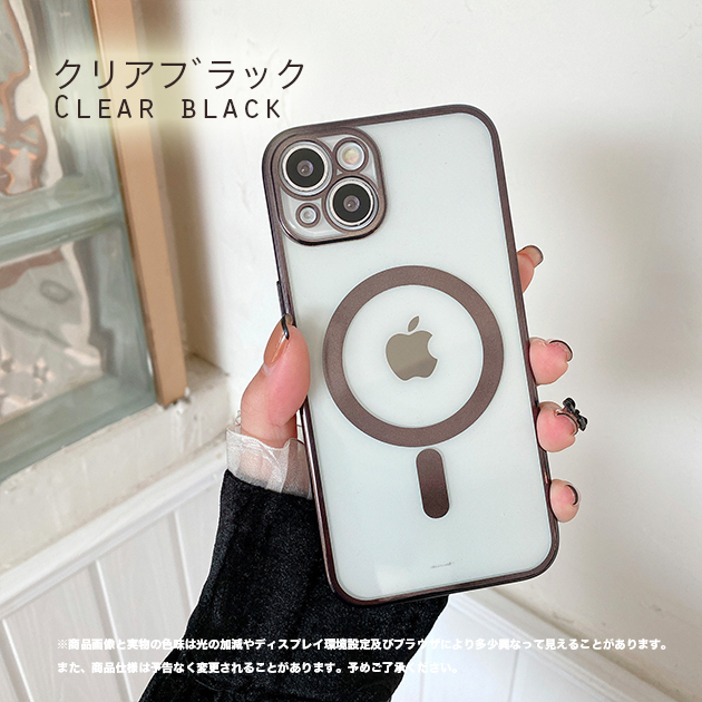 MagSafe スマホケース クリア iPhone11 Pro 15 SE2 透明 iPhone14...