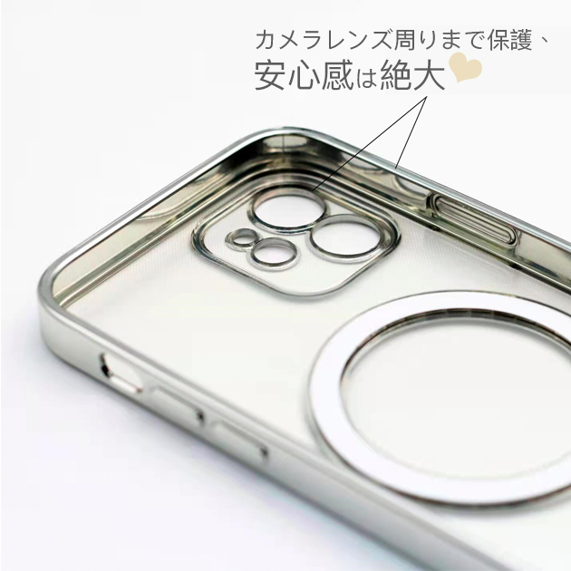 MagSafe スマホケース クリア iPhone SE3 14 Pro 15 ケース 透明 iPhone13 mini アイホン12 携帯ケース アイフォン11 スマホ 携帯 iPhoneケース｜overpass｜10