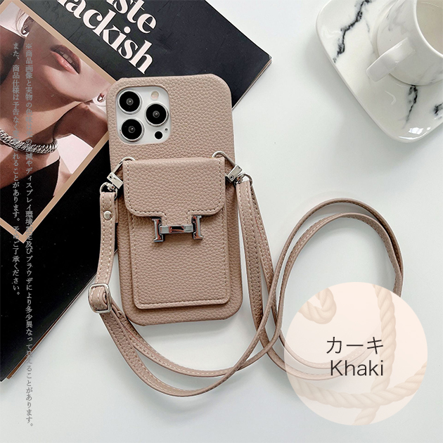 スマホケース ショルダー iPhone15 16e ケース スマホショルダー アイフォン17e 14 SE3 カバー アイホン13 12 携帯ケース 11 iPhoneケース カード収納 背面 | iPhone 15 Pro | 02