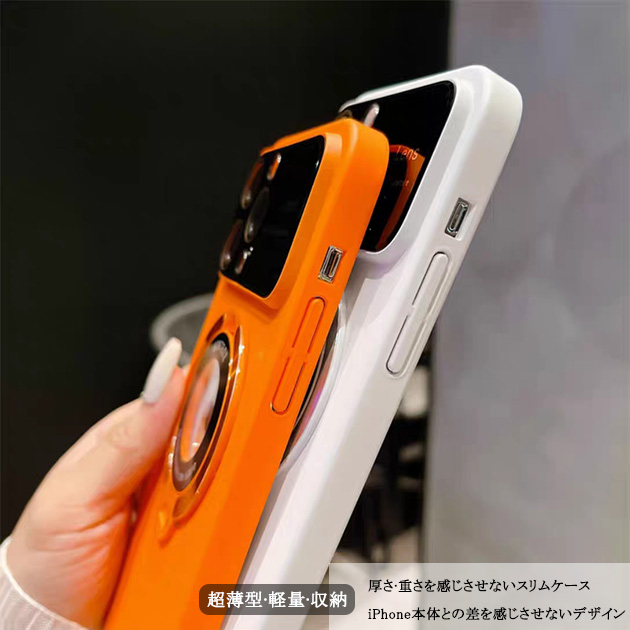 iPhone12 Pro 15 SE2 MagSafe ケース リング付き iPhone14 スマホケース アイホン13 mini 携帯ケース アイフォン11 スマホ 携帯 XR 7 8 ケース 全面保護｜overpass｜15
