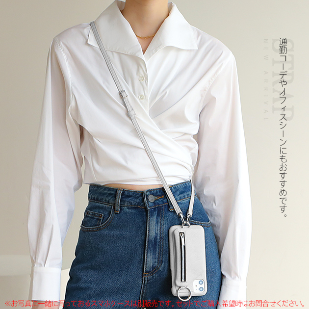 スマホショルダーストラップ 太め 紐 革 スマホショルダー ネック 携帯ストラップ 肩掛け 斜め 首かけ iphoneストラップ 携帯 ひも レザー | iPhone | 15