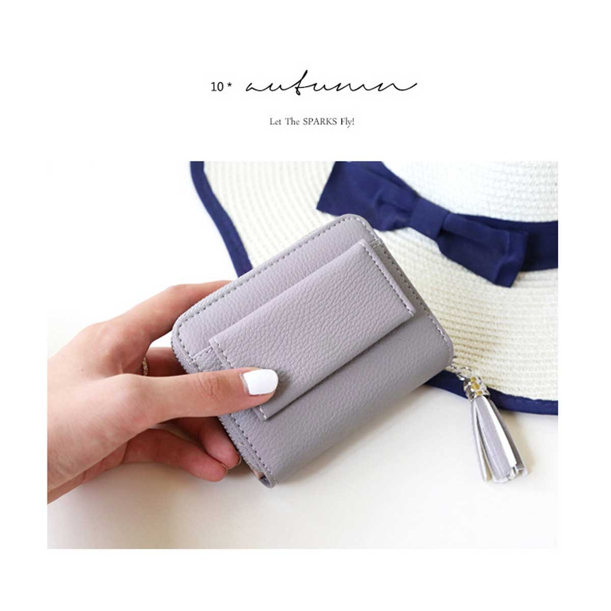 財布 レディース 使いやすい 三つ折り 三つ折り ミニ財布 小さい ミニウォレット 二つ折り 極小財布 Puレザー 軽い 小銭入れ ミニ 2つ折り 母の日  2018aw |  | 04