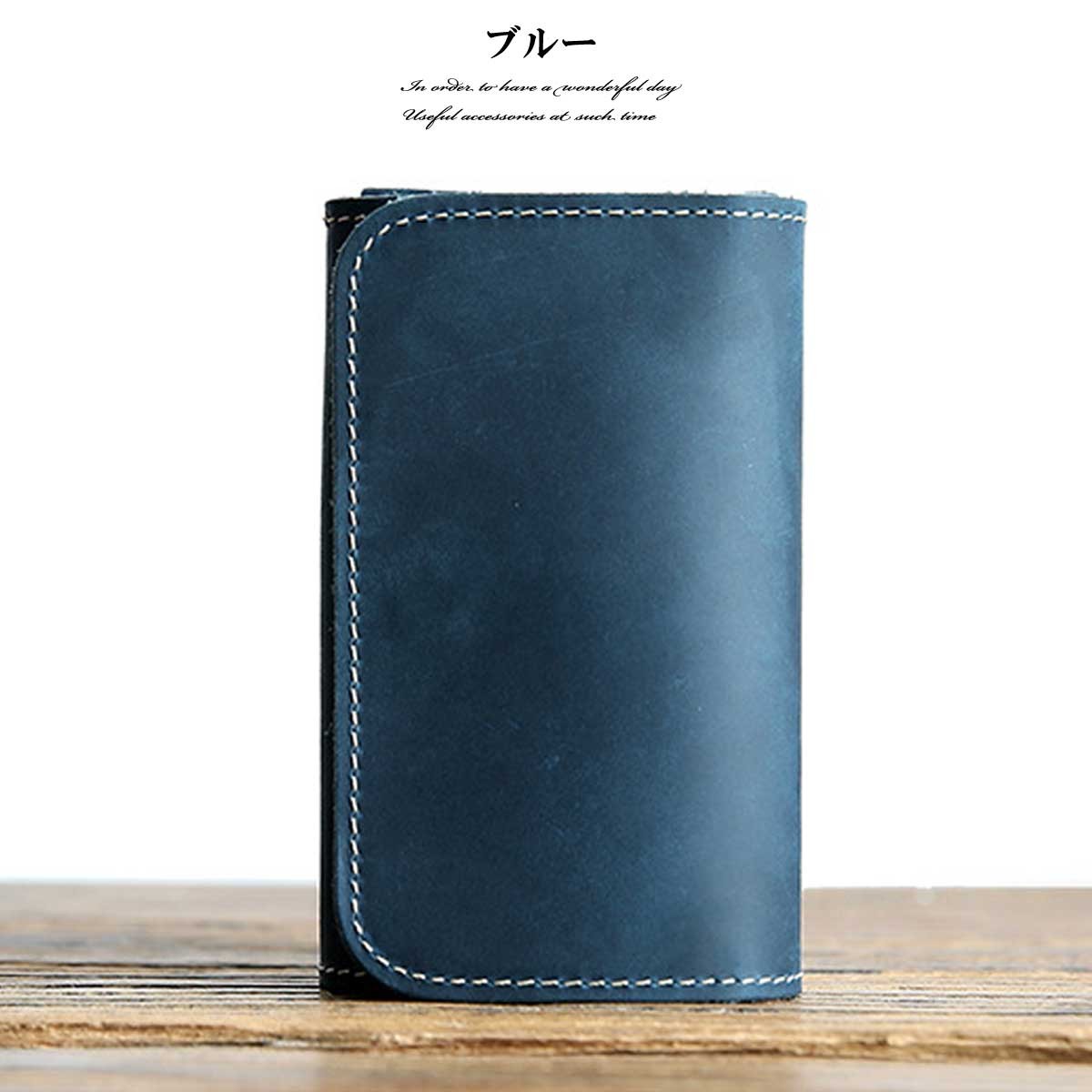 ミニミニ財布 二つ折り 財布 メンズウォレット ウォレット オイルドレザーミニウォレット 小さめ財布 本革レザー 軽い 小銭入れ ミニ 2つ折り レザー |  | 04