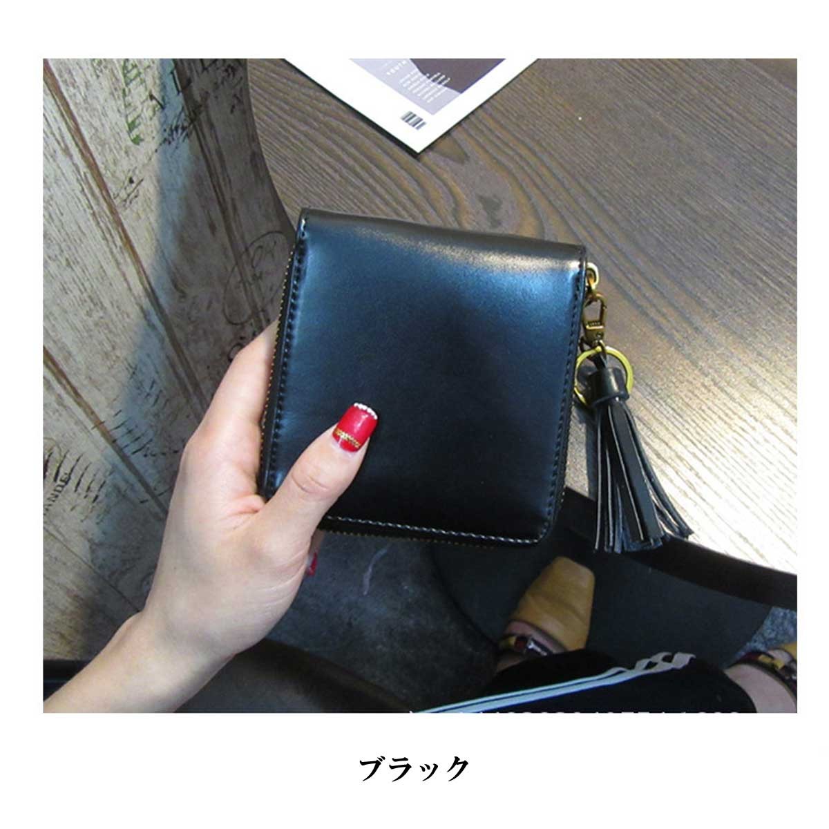 財布 二つ折り レディース レディースウォレット ブライドルレザー 本革 レザー リアルレザーフルジップハーフウォレット 小さめ財布 母の日 |  | 03