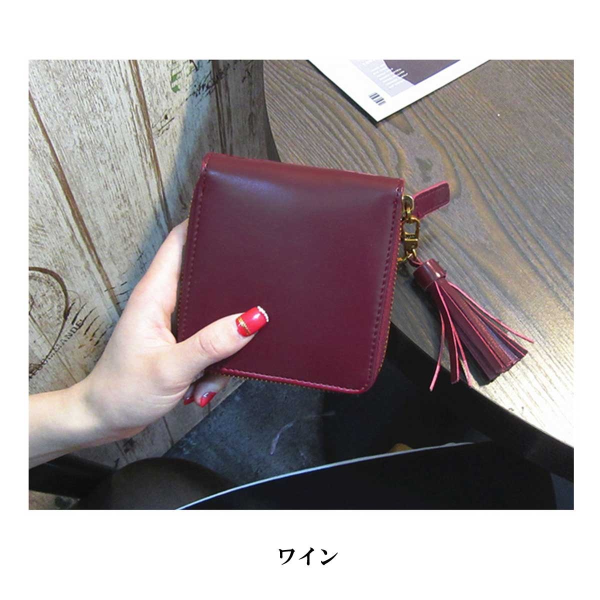 財布 二つ折り レディース レディースウォレット ブライドルレザー 本革 レザー リアルレザーフルジップハーフウォレット 小さめ財布 母の日 |  | 04