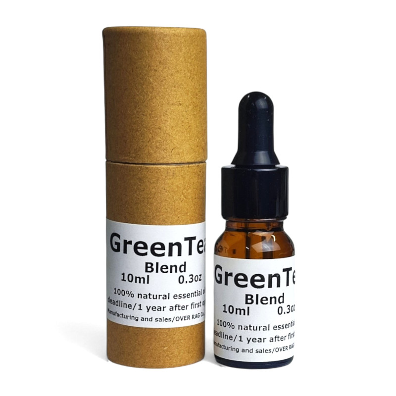 OVER RAG アロマオイル エッセンシャルオイル グリーンティーブレンドエッセンシャルオイル 精油 グリーンティー ベルガモット ローズマリー オスマンサンス |  | 01