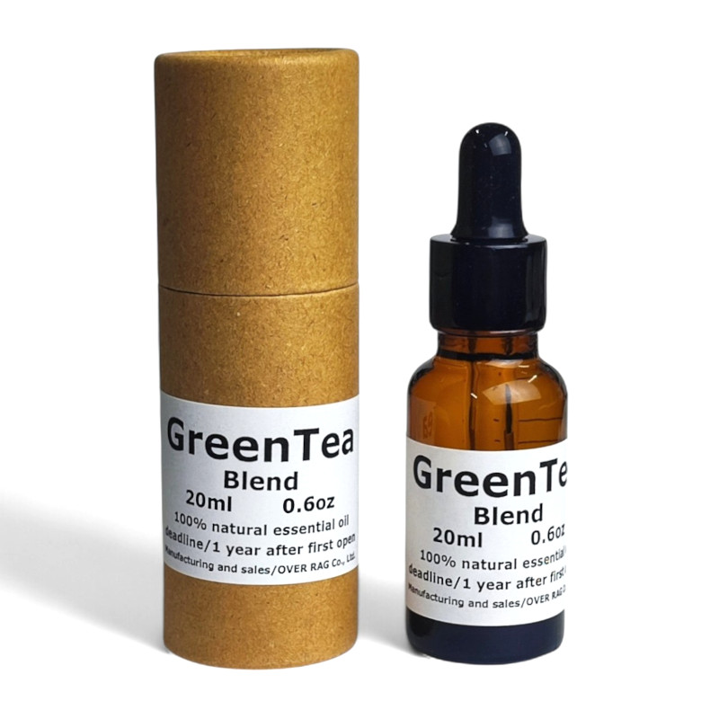 OVER RAG アロマオイル エッセンシャルオイル グリーンティーブレンドエッセンシャルオイル 精油 グリーンティー ベルガモット ローズマリー オスマンサンス |  | 02