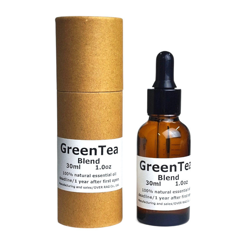 OVER RAG アロマオイル エッセンシャルオイル グリーンティーブレンドエッセンシャルオイル 精油 グリーンティー ベルガモット ローズマリー オスマンサンス |  | 03
