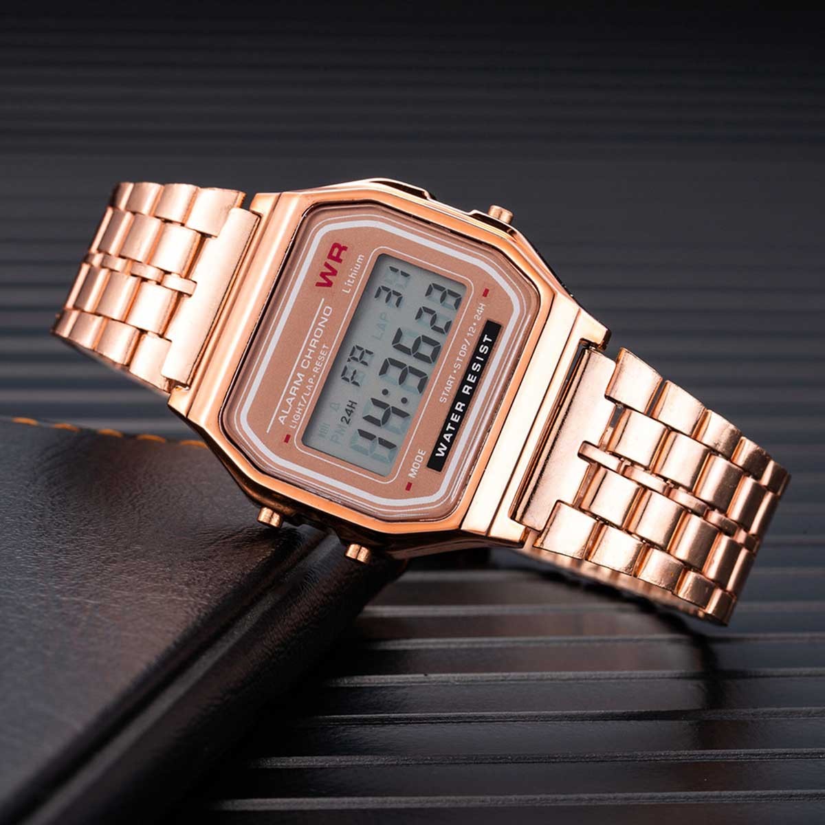 メンズウォッチ メンズ 時計 チープデジタルウォッチ 腕時計 ブレスレット カジュアル腕時計 メンズ腕時計 シンプル ラッピング対応あり｜overrag｜05