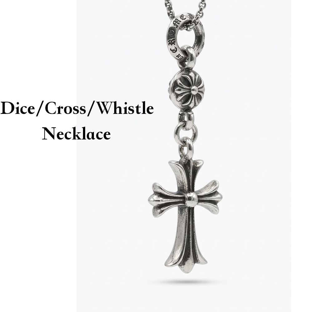 新作入荷! ダイスクロスホイッスルネックレス メンズネックレス ベル 新作入荷! ダイスクロスホイッスルネックレス メンズネックレス ベル