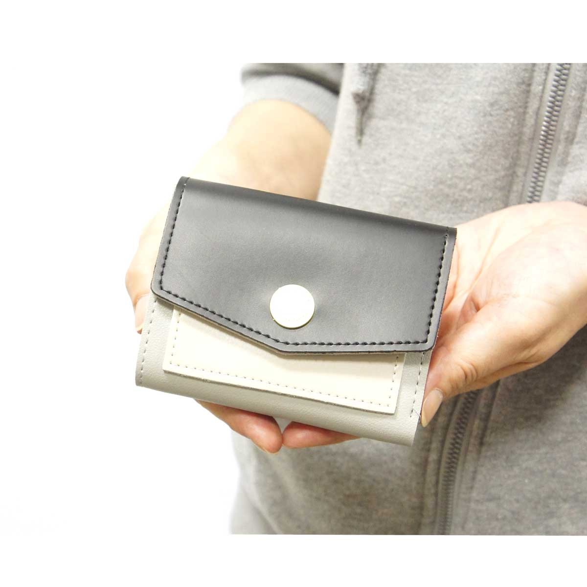 三つ折り ミニ財布 小さい レディース ミニウォレット 二つ折り 極小財布 レザー 軽い 小銭入れ ミニ 3つ折り　手のひらサイズ コンパクト 小銭入れ カード |  | 03