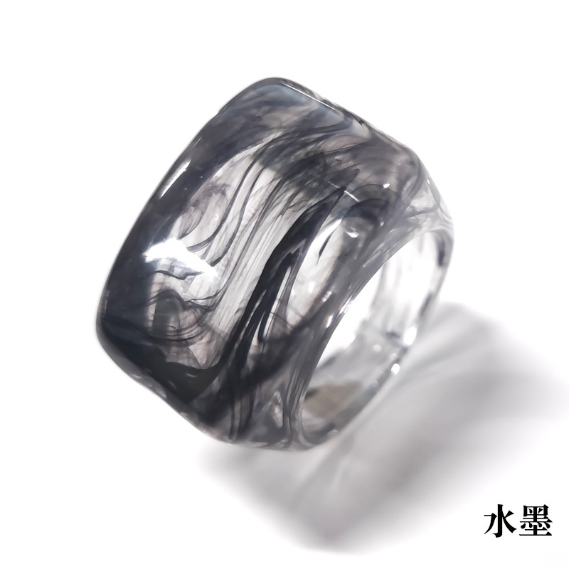 レディース リング レディースリング アクリルマルチカラー レディース リング レディースリング アクリルマルチカラー