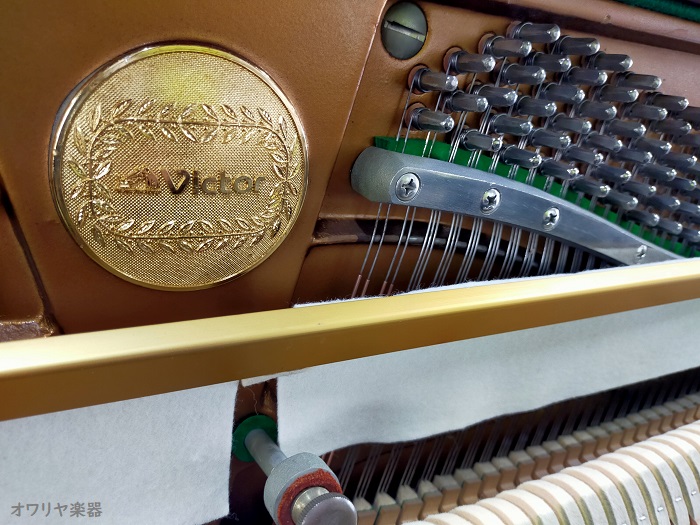 ピアノ 日本製ビクターV80M リペア・フルメンテナンス済アップライト