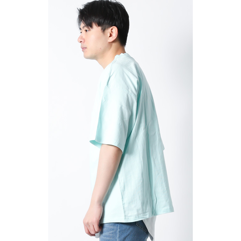 Tシャツ ティーシャツ メンズ タンクトップ レイヤード 半袖 TEE