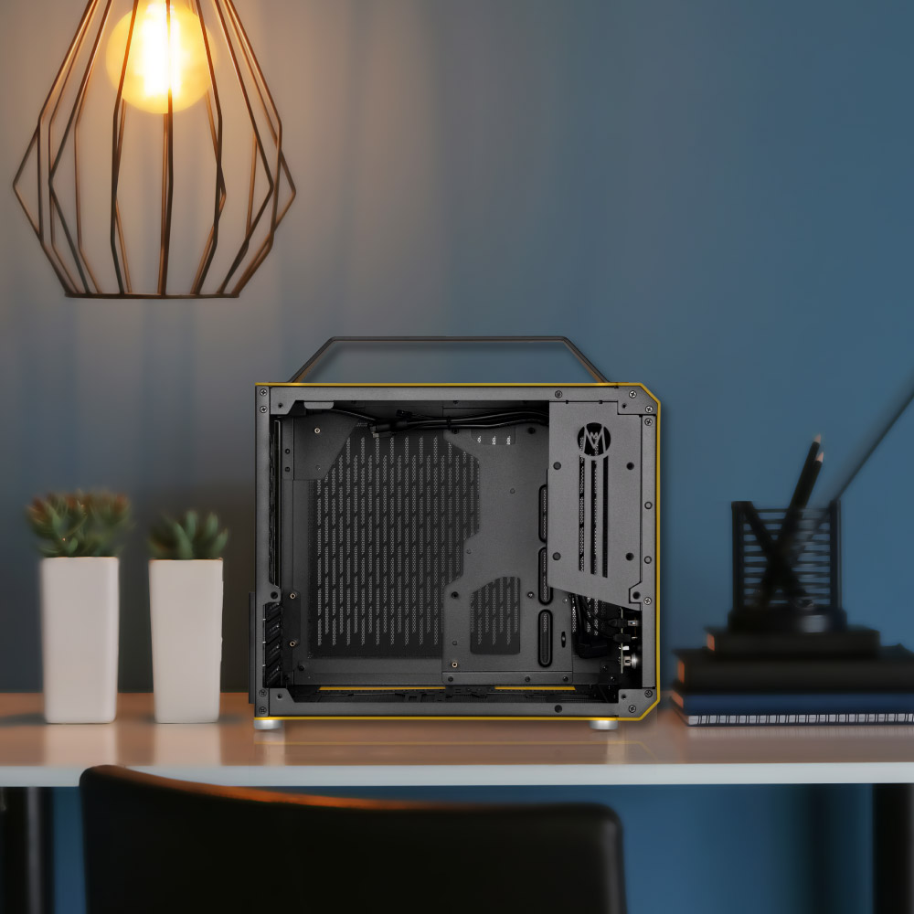 Owltech（オウルテック） Mini-ITX＆Micro-ATX対応 ミニITX PCケース