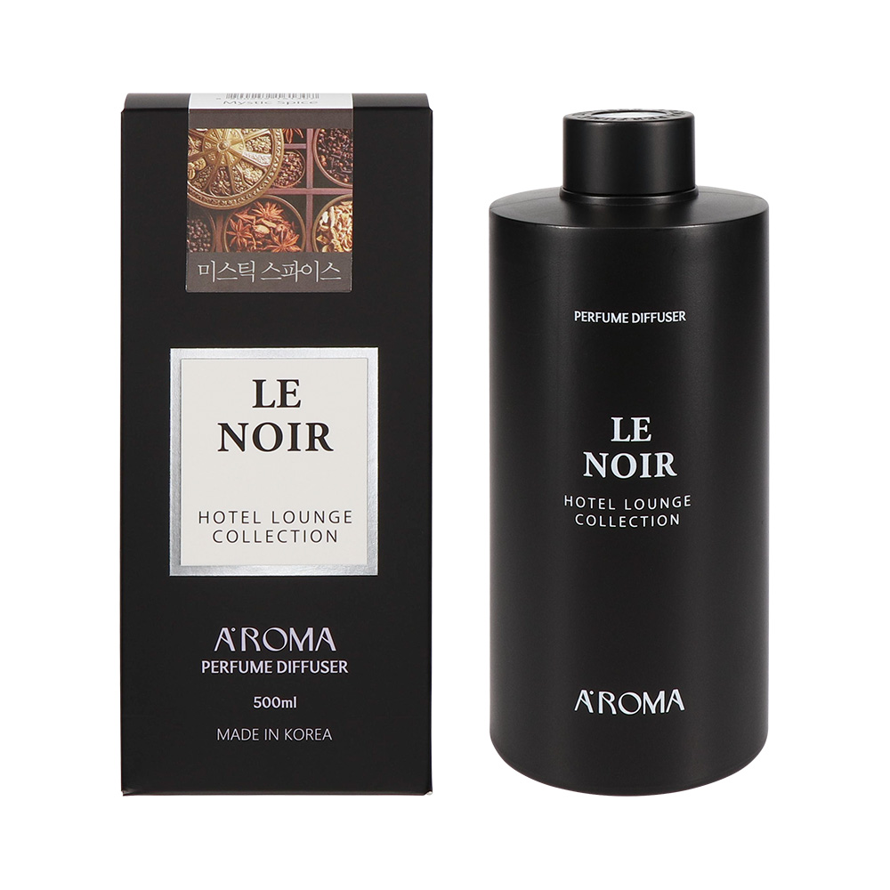 パフュームディフューザー A'ROMA 500ml LE NOIR : オウルテック