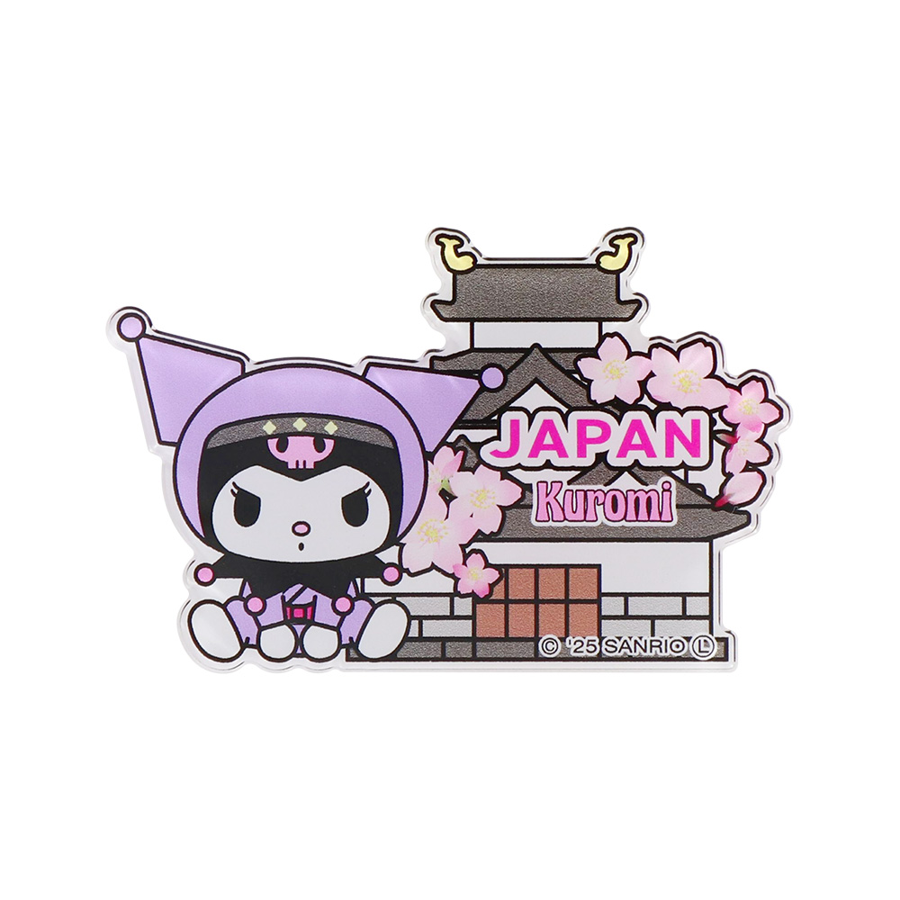サンリオ マグネット アクリル 和風 忍者 城 ハローキティ マイ