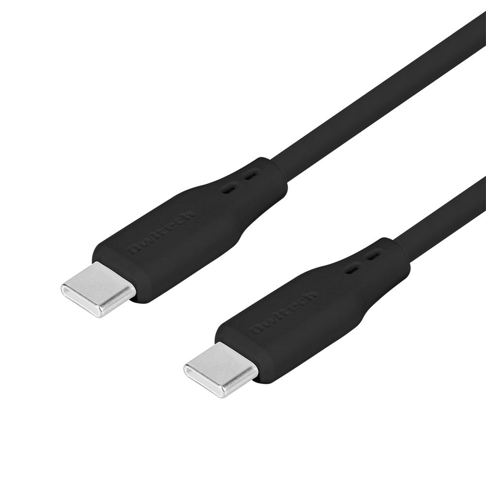 充電ケーブル マグネット タイプｃ Ｔype-C to Type-C シリコン PD60W データ転送 | Owltech | 01