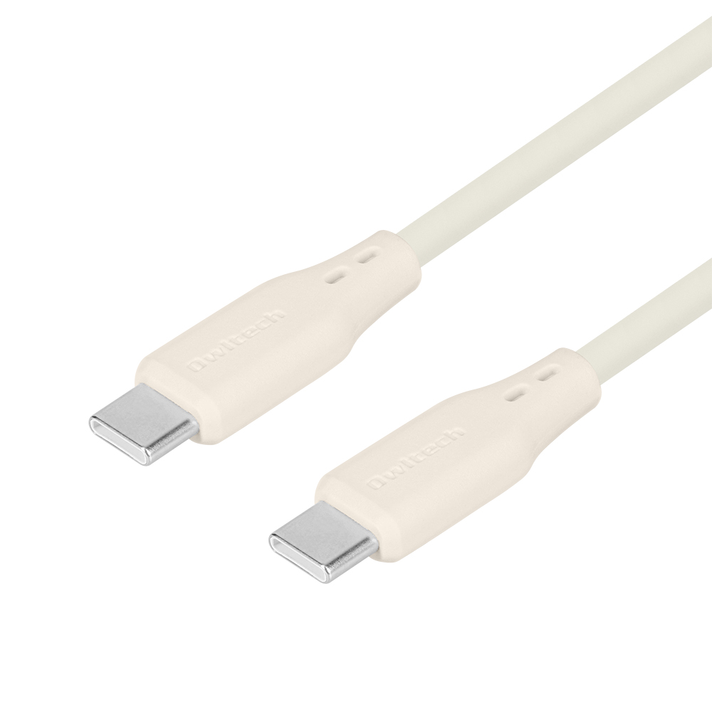 充電ケーブル マグネット タイプｃ Ｔype-C to Type-C シリコン PD60W データ転送 | Owltech | 02