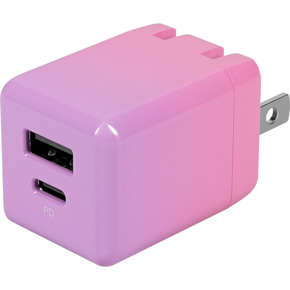 AC充電器 USB Type-C Type-A PowerDelivery 対応 最大20W出力(期間限定価格)｜owltech｜06