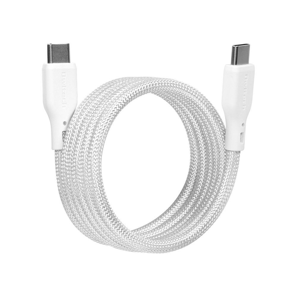 充電ケーブル マグネット Type-C to Type-C タイプＣ PD 60W 1ｍ 100cm データ転送 磁力でまとまる | Owltech | 02