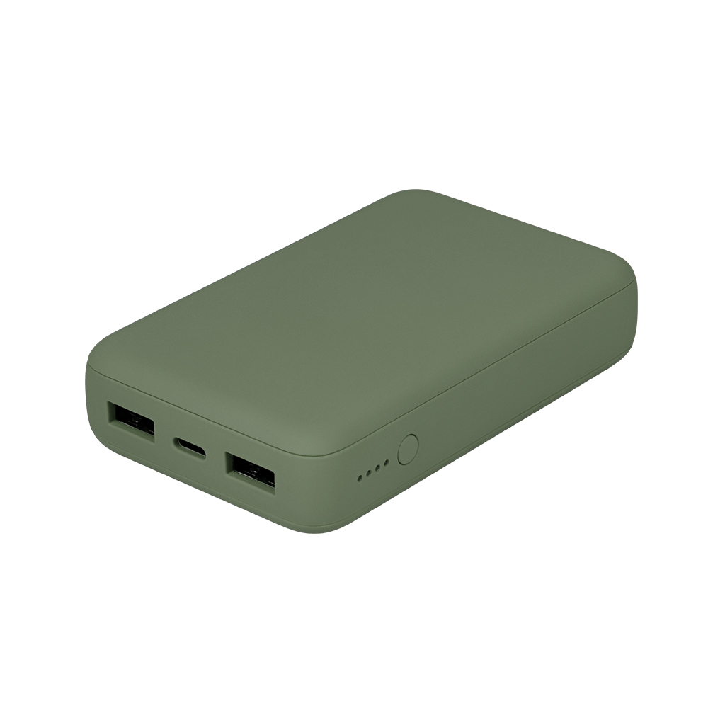 モバイルバッテリー iphone 10000mAh 小型 軽量 USB Type-A Type-C PSE認証 アースカラー(期間限定価格)｜owltech｜05