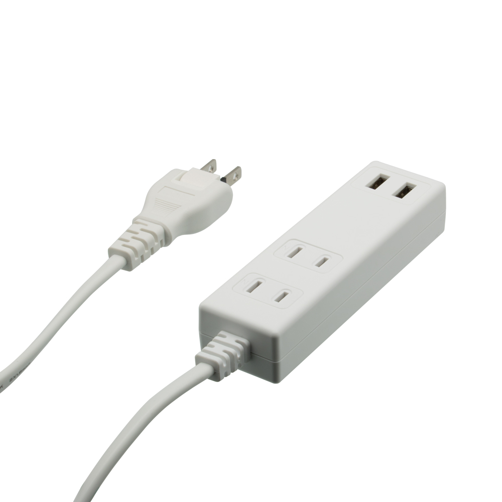 OAタップ 2m USBポート付き 急速充電 コンセント 電源タップ(期間限定価格)