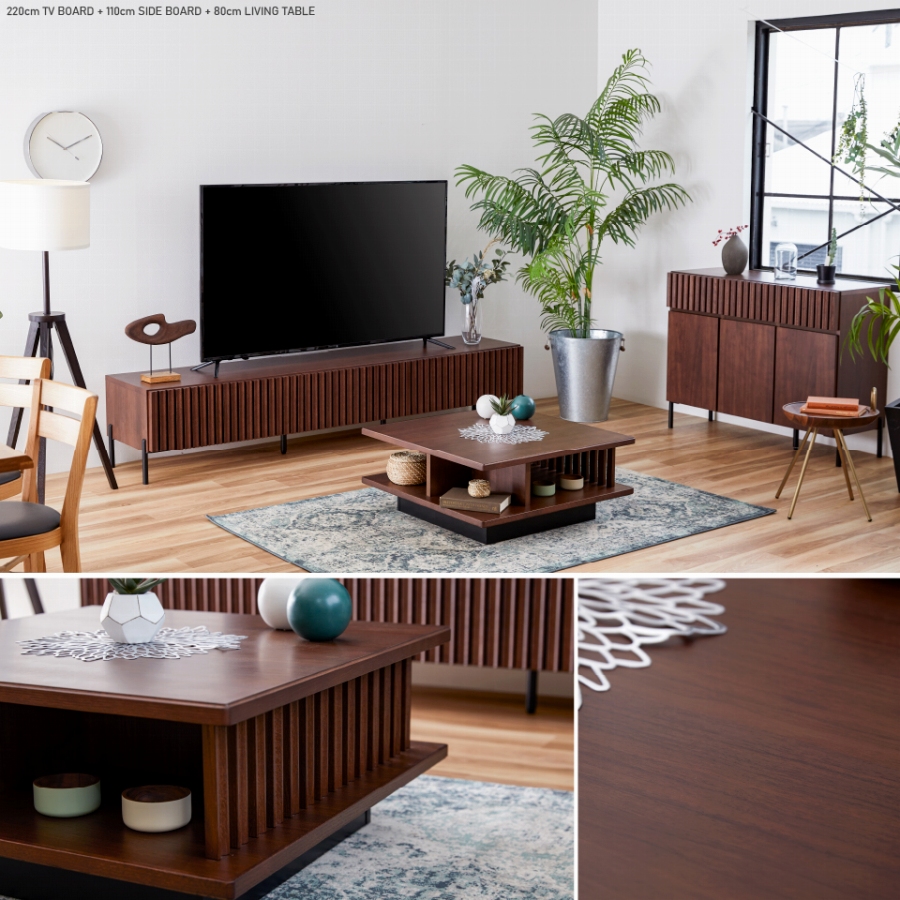 Meuble 【開梱設置無料】 大川家具 モーブル センターテーブル 
