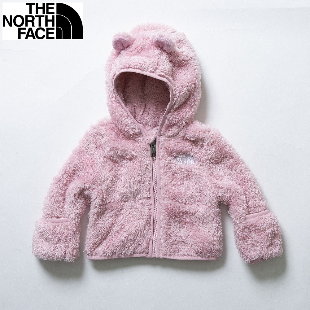 ノースフェイス BABY BEAR F/Z HOODIE キッズ フリース ベビーベアフルジップフーディー NF0A7UME 6R0 CAMEO PINK 2022年秋冬新作 THE NORTH FACE