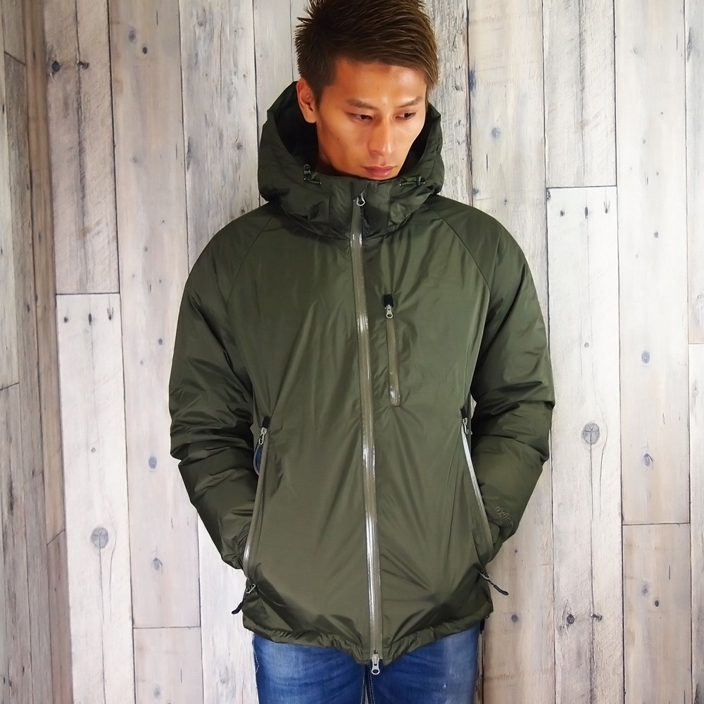 oxtos（オクトス） NANGA×oxtos オーロラダウンジャケット : 帆布