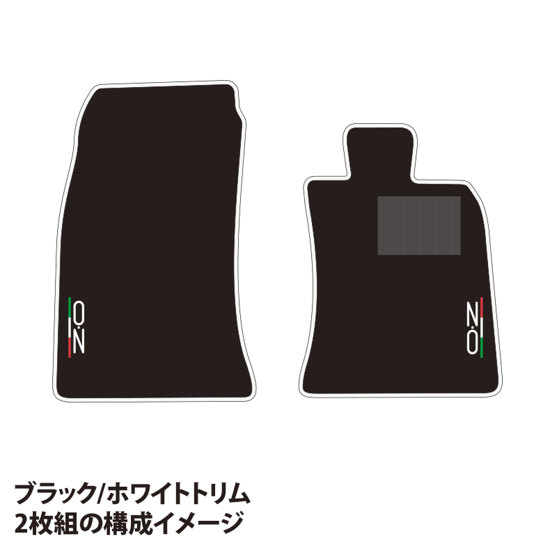 OZレーシング ハイグレード フロアマット 2枚組 スズキ ジムニーJB64系