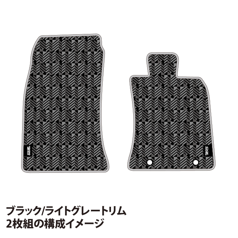 佐藤空気　ラバーマット　新品 未開封品 OZレーシング ラバーフロアマット 2枚組 アバルト 595 : OZ Racing