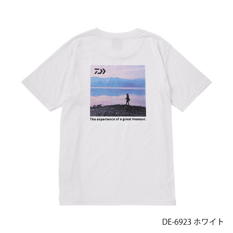 ダイワ シャツ DE-6923 フォトプリントTシャツ レイク DAIWA 父の日 プレゼント