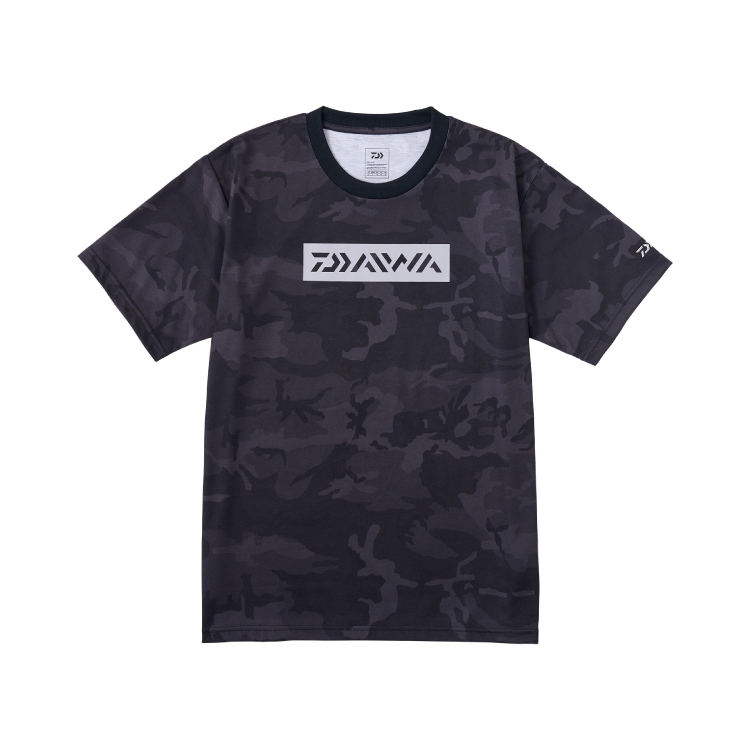ダイワ シャツ DE-8324 クリーンオーシャンTシャツ ブラックカモ DAIWA