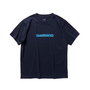 シマノ シャツ SH-021W ドライロゴTシャツ ショートスリーブ ピュアネイビー SHIMANO...