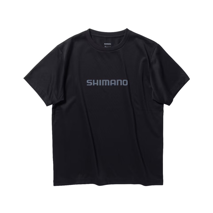 ポイント2倍 シマノ シャツ SH-021W ドライロゴTシャツ ショートスリーブ ブラック SHI...