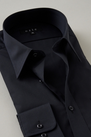 ozie（オジエ） ワイシャツ レギュラーカラー 形態安定 メンズ ドレス