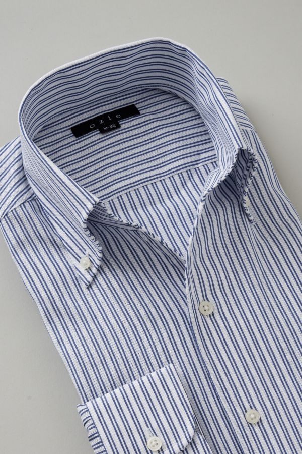 ozie ワイシャツ メンズ 長袖 ビジネスシャツ Yシャツ カッター