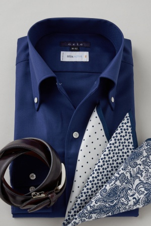 ozie（オジエ） ワイシャツ メンズ 長袖 カッターシャツ yシャツ