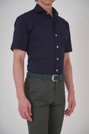 未使用品　VINCE ヴィンス　メンズ　ポロシャツ Mサイズ　グレー　ビズポロ 大きいサイズと大きい服のメンズ通販【ビッグエムワン】【ns623